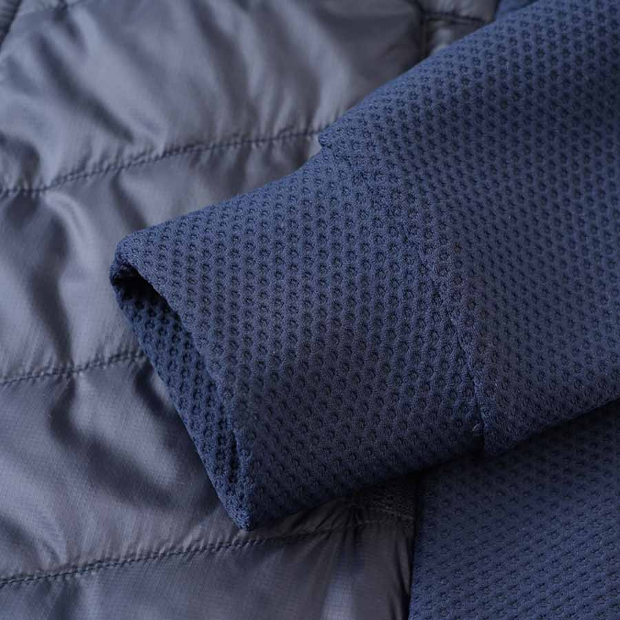 Kurtka Hybrydowa Quilted Granatowa