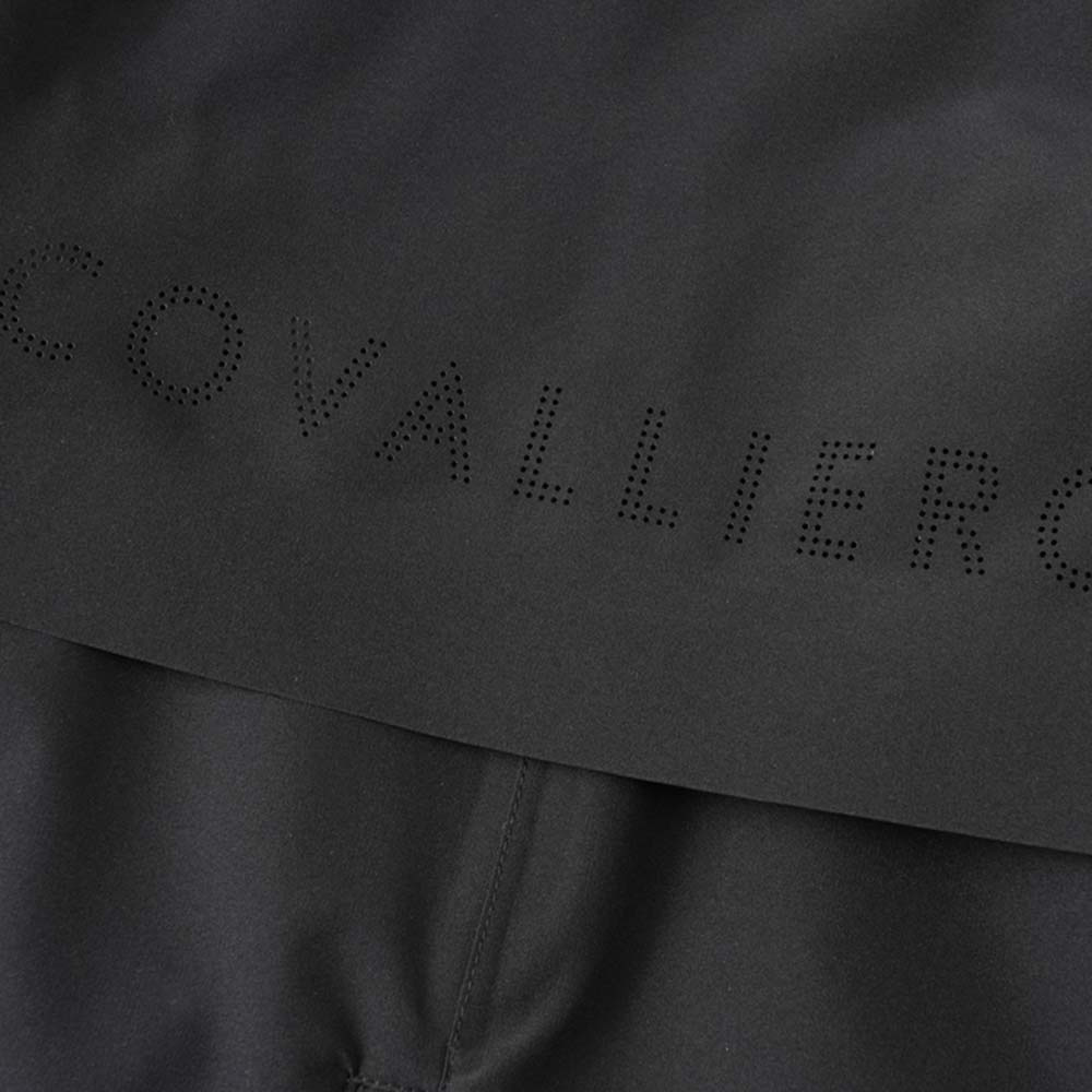 Płaszcz przeciwdeszczowy Dziecięcy/Junior 2-Way Zip Czarny