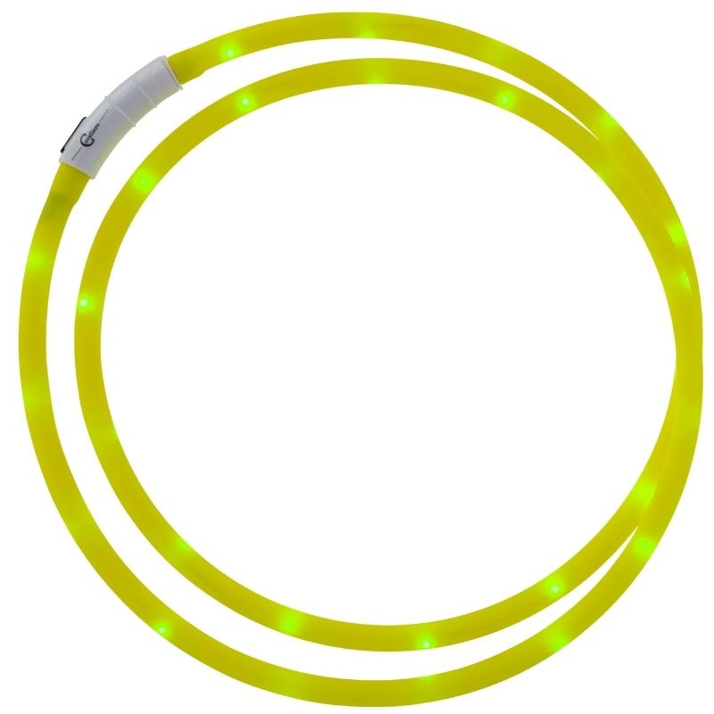 Odblask LED Neck Ring Żółty
