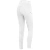 Legginsy jeździeckie Dzieci/Junior Ella Full Grip Białe Legginsy jeździeckie Dzieci/Junior Ella Full Grip Białe