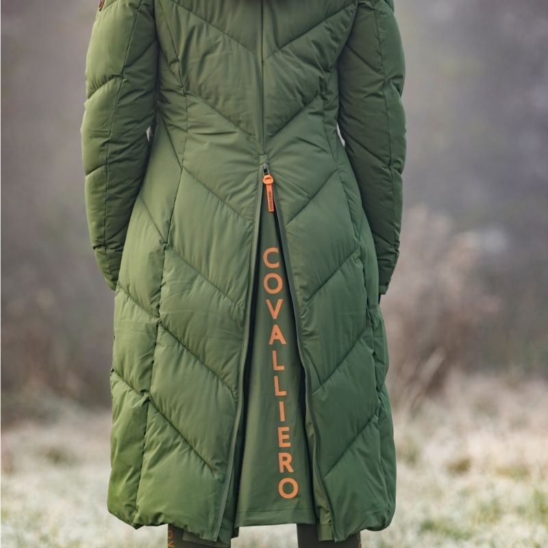 Płaszcz jeździecki Winter Zielony