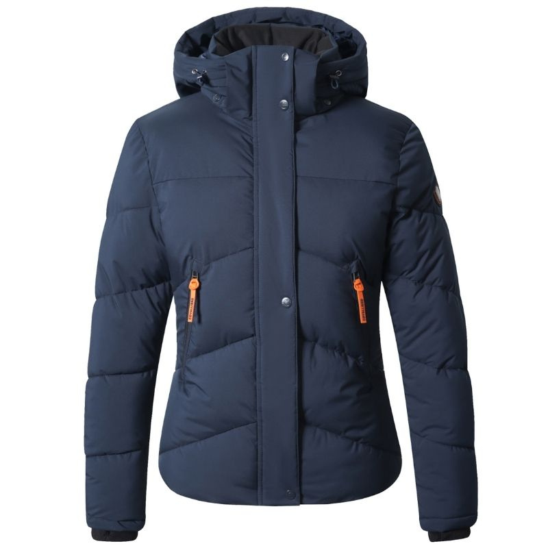 Kurtka jeździecka Winter Granatowa