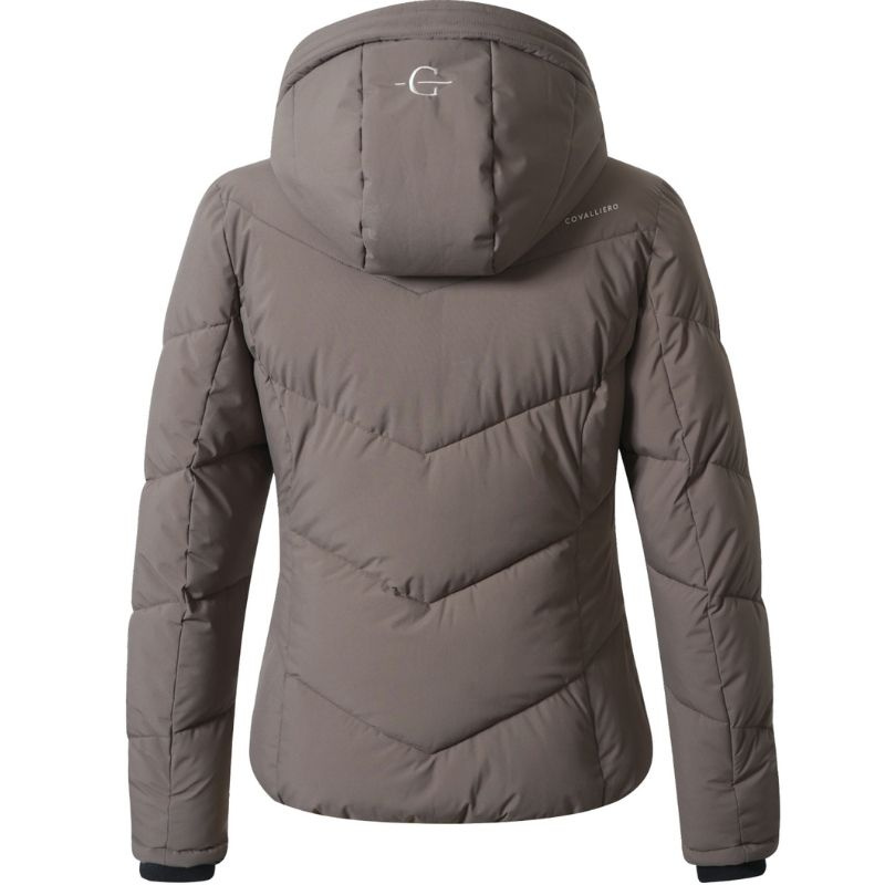 Kurtka jeździecka Winter Brązowa