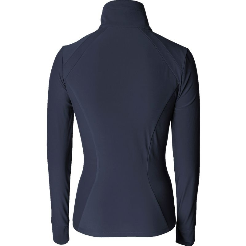 Bluzka jeździecka Active Long Sleeve Granatowa