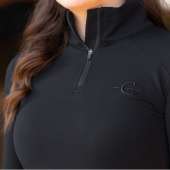 Bluzka jeździecka Active Long Sleeve Czarna Bluzka jeździecka Active Long Sleeve Czarna
