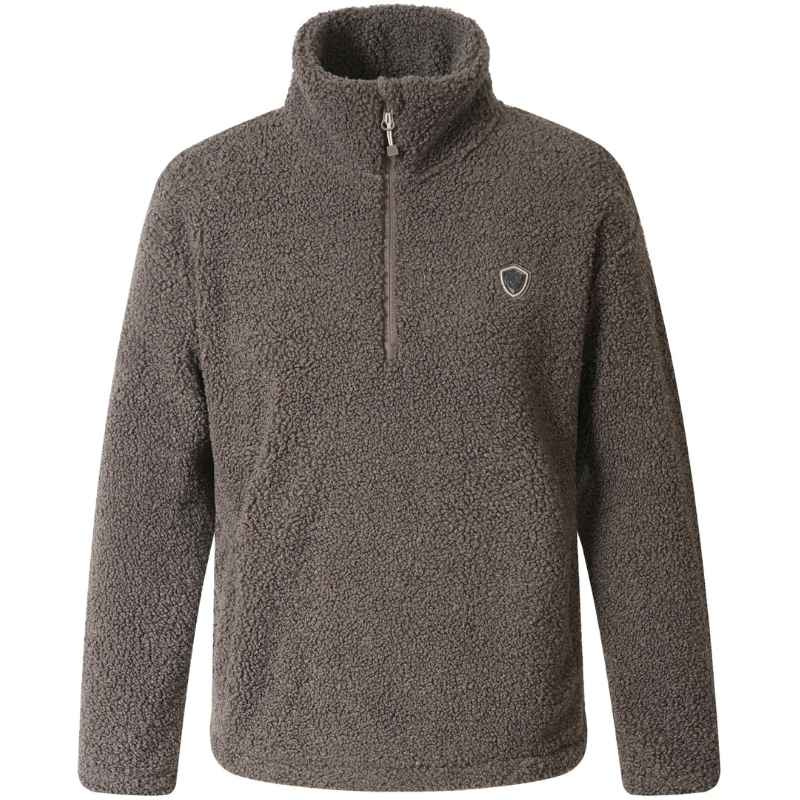 Bluza Teddyfleece 1/4 Zip Brązowa 