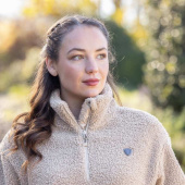 Bluza Teddyfleece 1/4 Zip Beżowa Bluza Teddyfleece 1/4 Zip Beżowa