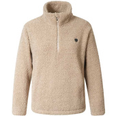Bluza Teddyfleece 1/4 Zip Beżowa Bluza Teddyfleece 1/4 Zip Beżowa