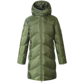 Płaszcz jeździecki Winter Dzieci/Junior Zielony Płaszcz jeździecki Winter Dzieci/Junior Zielony
