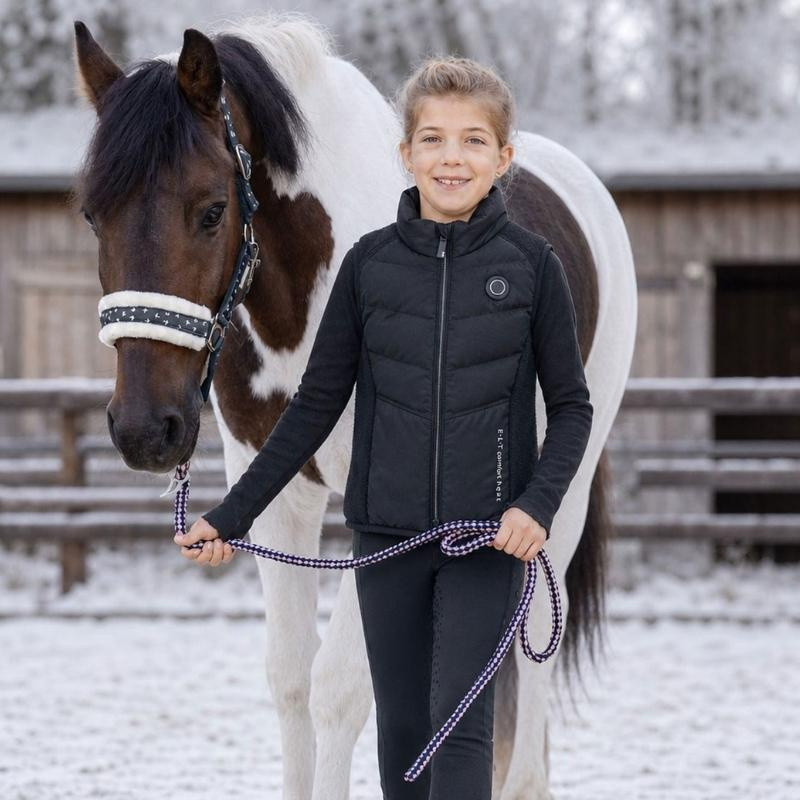 Kamizelka podgrzewana Dzieci/Junior Comfort Heat Czarna