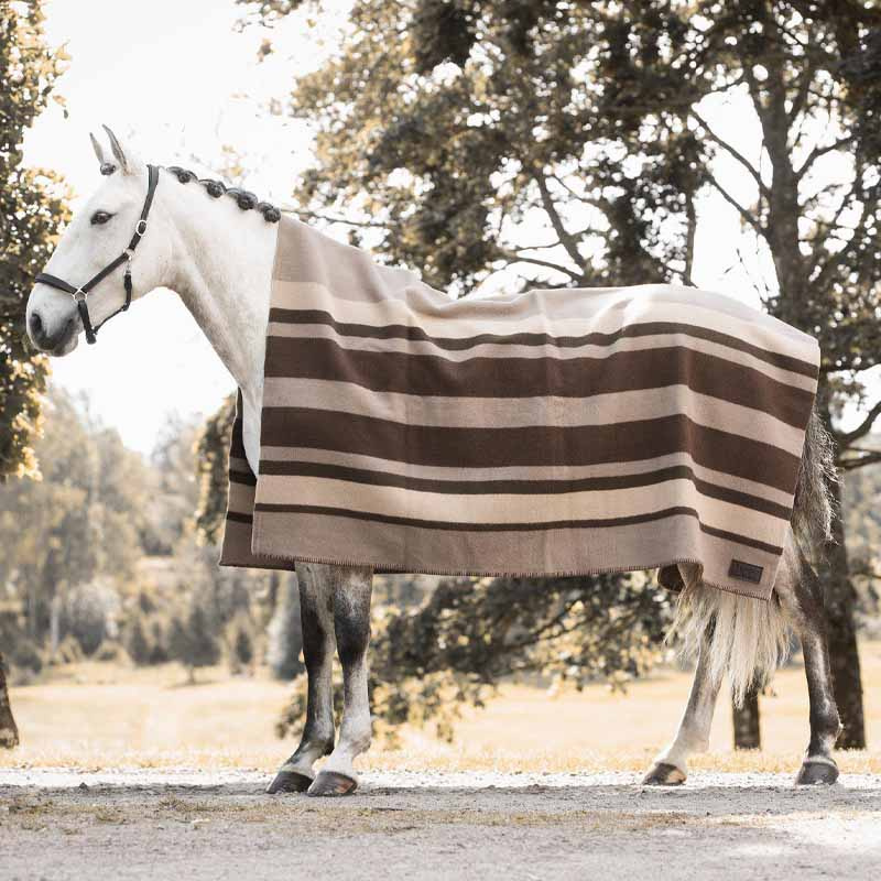 Derka wełniana Yorkshire Brązowa