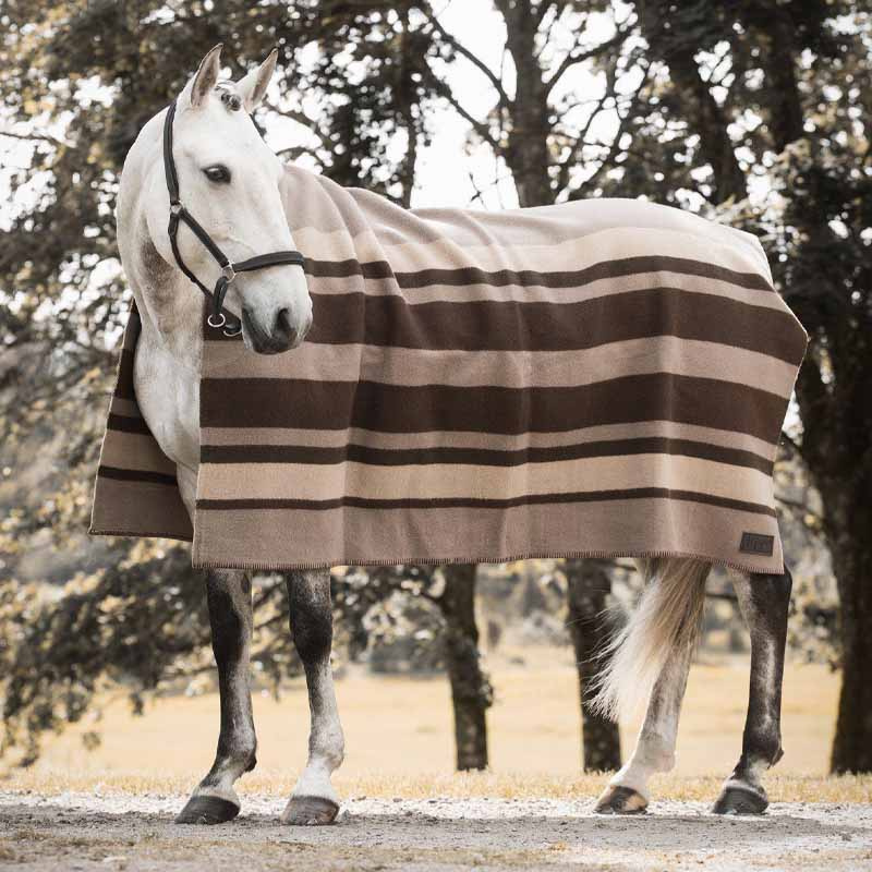 Derka wełniana Yorkshire Brązowa