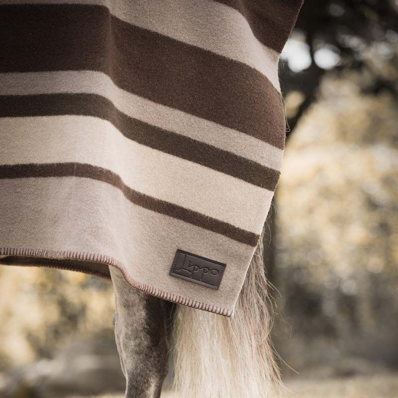 Derka wełniana Yorkshire Brązowa