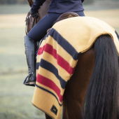 Derka wełniana Newmarket Żółta