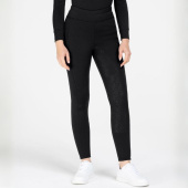 Zimowe legginsy jeździeckie Rica Thermal Teddy Full Grip Czarne Zimowe legginsy jeździeckie Rica Thermal Teddy Full Grip Czarne