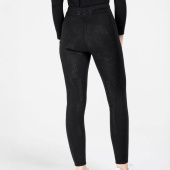 Zimowe legginsy jeździeckie Rica Thermal Teddy Full Grip Czarne Zimowe legginsy jeździeckie Rica Thermal Teddy Full Grip Czarne