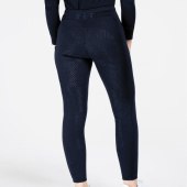 Zimowe legginsy jeździeckie Rica Thermal Teddy Full Grip Granatowe Zimowe legginsy jeździeckie Rica Thermal Teddy Full Grip Granatowe