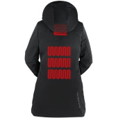 Kurtka podgrzewana Comfort Heat Parka Czarna Kurtka podgrzewana Comfort Heat Parka Czarna