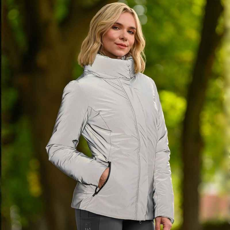 Kurtka jeździecka Reflective Szara