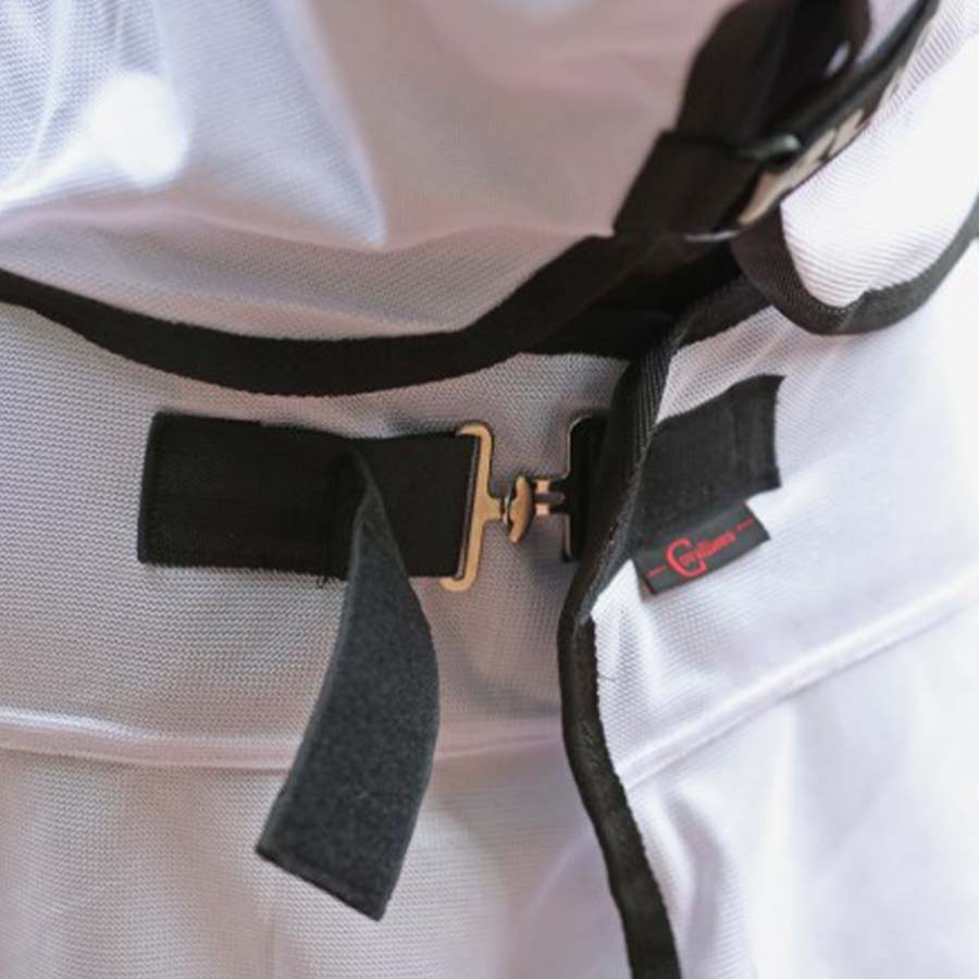 Derka przeciw owadom Be SuperFly z odpinanym kapturem Biała