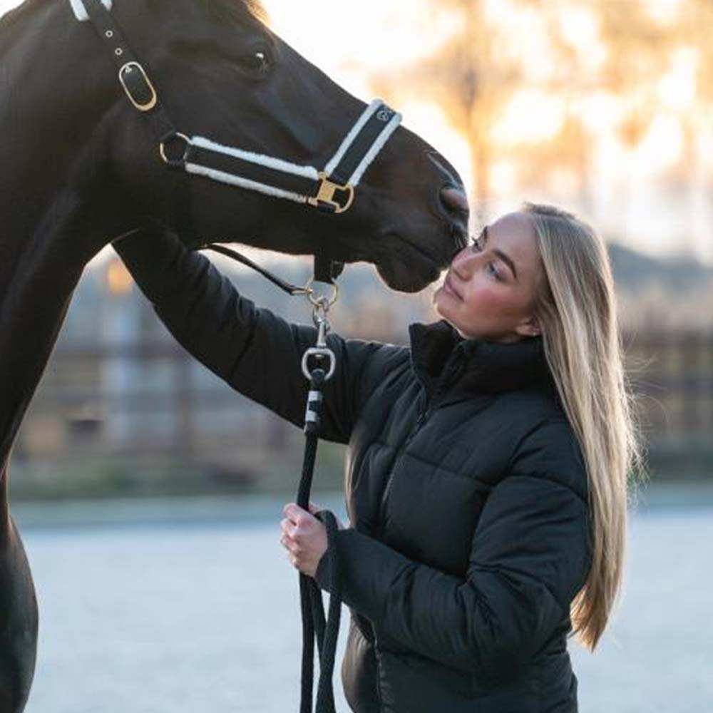 Kurtka Jeździecka Bella Puffer Czarna