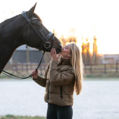 Kurtka Jeździecka Bella Puffer Beżowa Kurtka Jeździecka Bella Puffer Beżowa