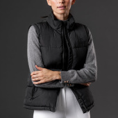 Kamizelka Busta Puffer Czarna Kamizelka Busta Puffer Czarna