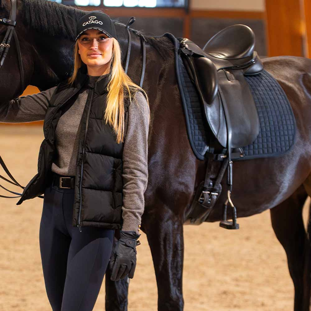 Kamizelka Busta Puffer Czarna