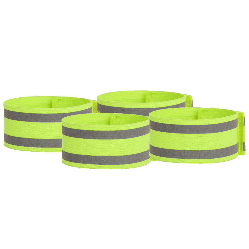 Odblaski na nogi 4 szt. Żółte