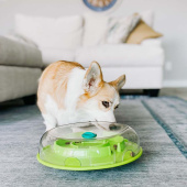 Zabawka aktywizująca dla psa Wobble Bowl Poziom 1 Turkusowo/Zielona Zabawka aktywizująca dla psa Wobble Bowl Poziom 1 Turkusowo/Zielona