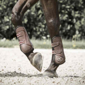 Ochraniacze skokowe przód Carbon V22 Brązowe Ochraniacze skokowe przód Carbon V22 Brązowe