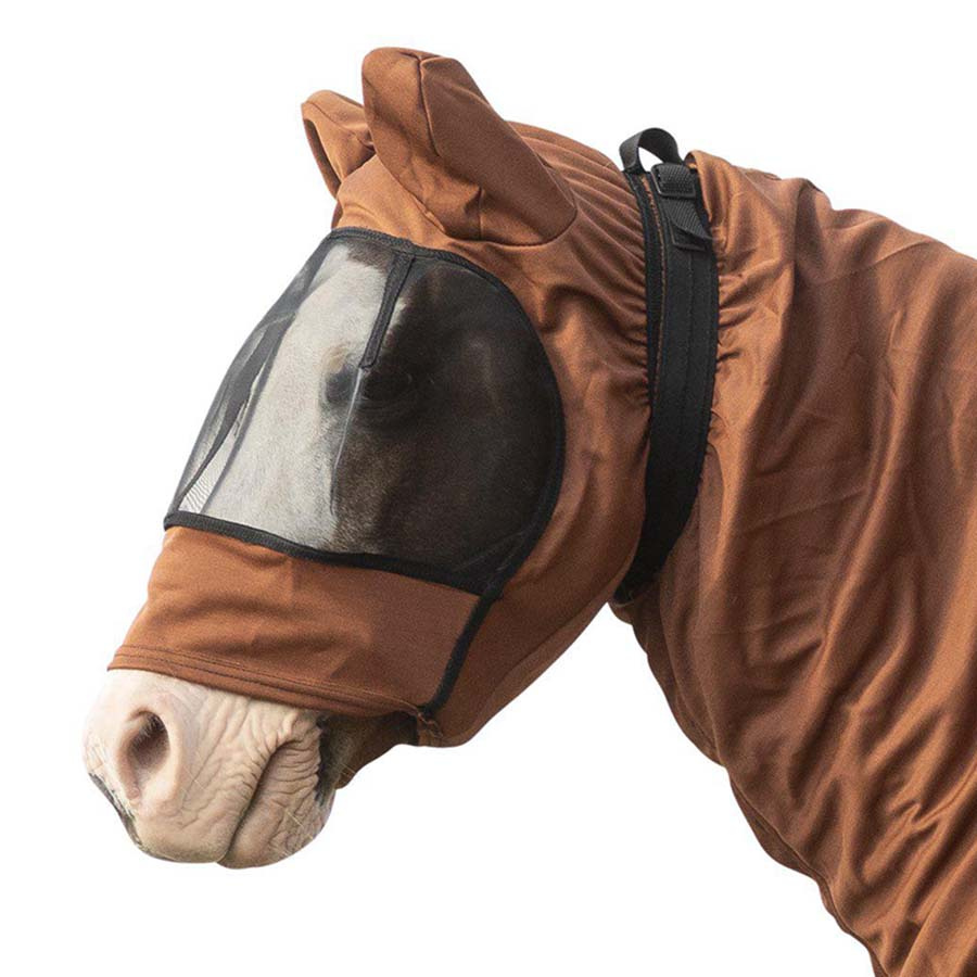 Maska na egzemę i promienie UV Brązowa