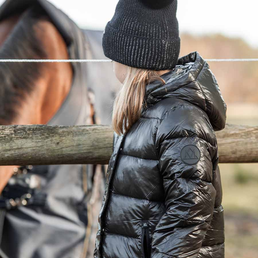 Kurtka jeździecka Kids/Junior Irma Czarna