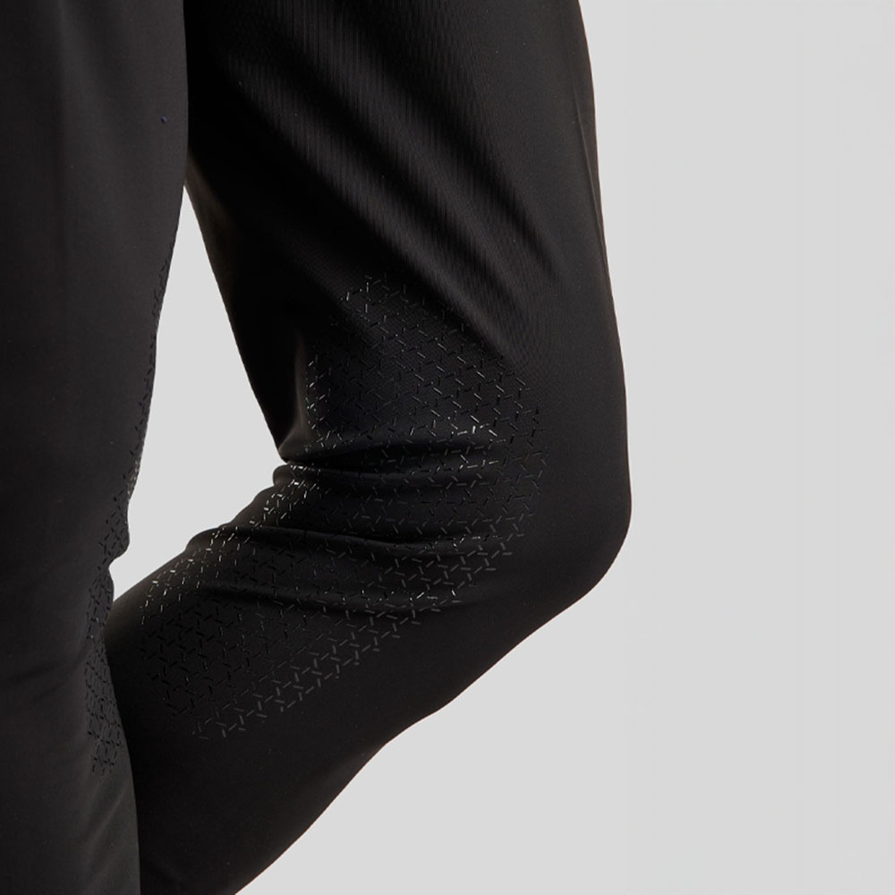 Bryczesy męskie MoBen Knee Grip Czarne