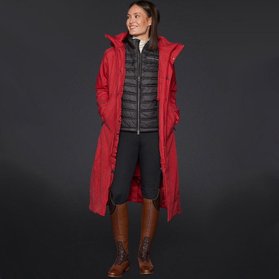 Płaszcz jeździecki Felicia Czerwony