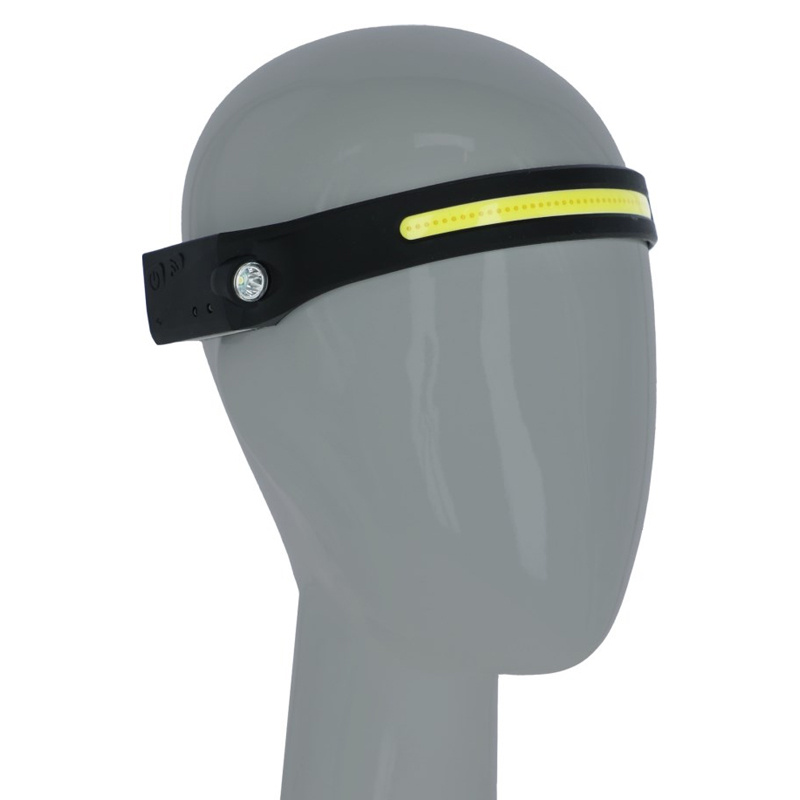 Latarka czołowa HeadFire LED 280 Sensor Czarny