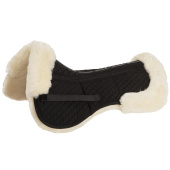 Pad korekcyjny z obszyciem Sheepskin Showjump Czarny Pad korekcyjny z obszyciem Sheepskin Showjump Czarny