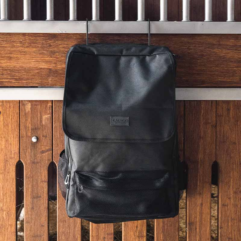 Torba stajenna z haczykami 2.0 Czarna