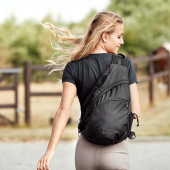 Torba na kask z paskiem ramiennym Czarna Torba na kask z paskiem ramiennym Czarna