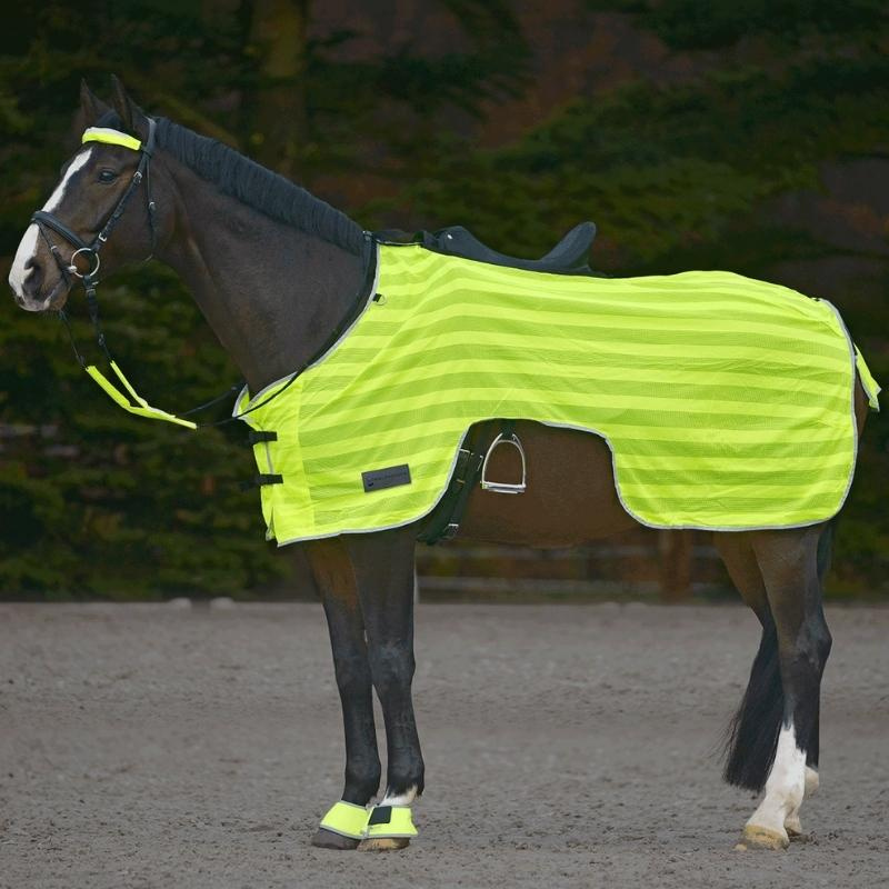 Derka odblaskowa Neon Saddle Cut Żółta