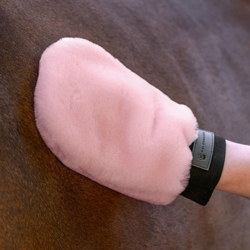 Rękawica pielęgnacyjna Lucky Lambskin Różowa