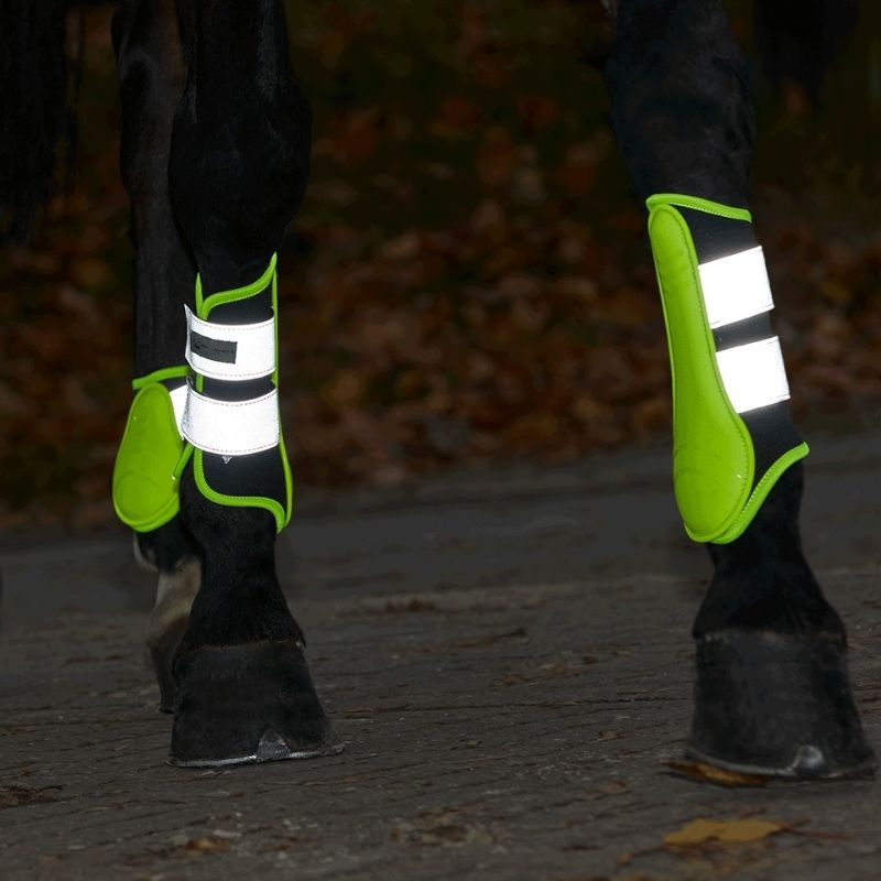 Ochraniacze treningowe Reflex Czarno/Żółte