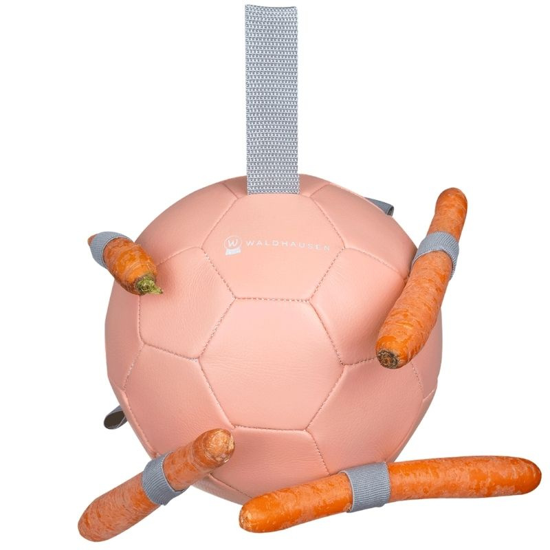 Zabawka dla konia Carrot Ball Różowa