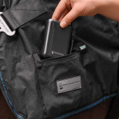 Powerbank do derki grzewczo-masującej TecSupreme Czarny Powerbank do derki grzewczo-masującej TecSupreme Czarny