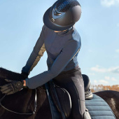 Rękawiczki jeździeckie Elite Czarne Rękawiczki jeździeckie Elite Czarne