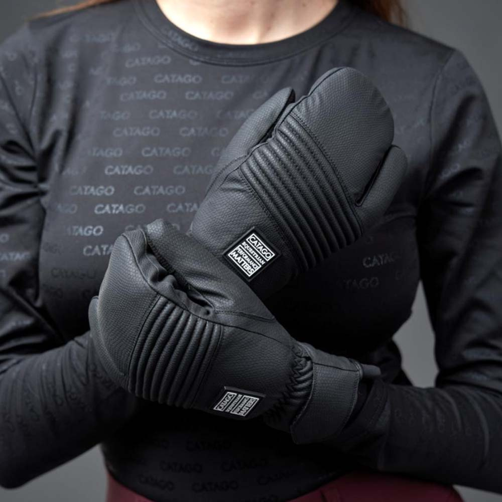 Rękawiczki zimowe Alloy Czarne