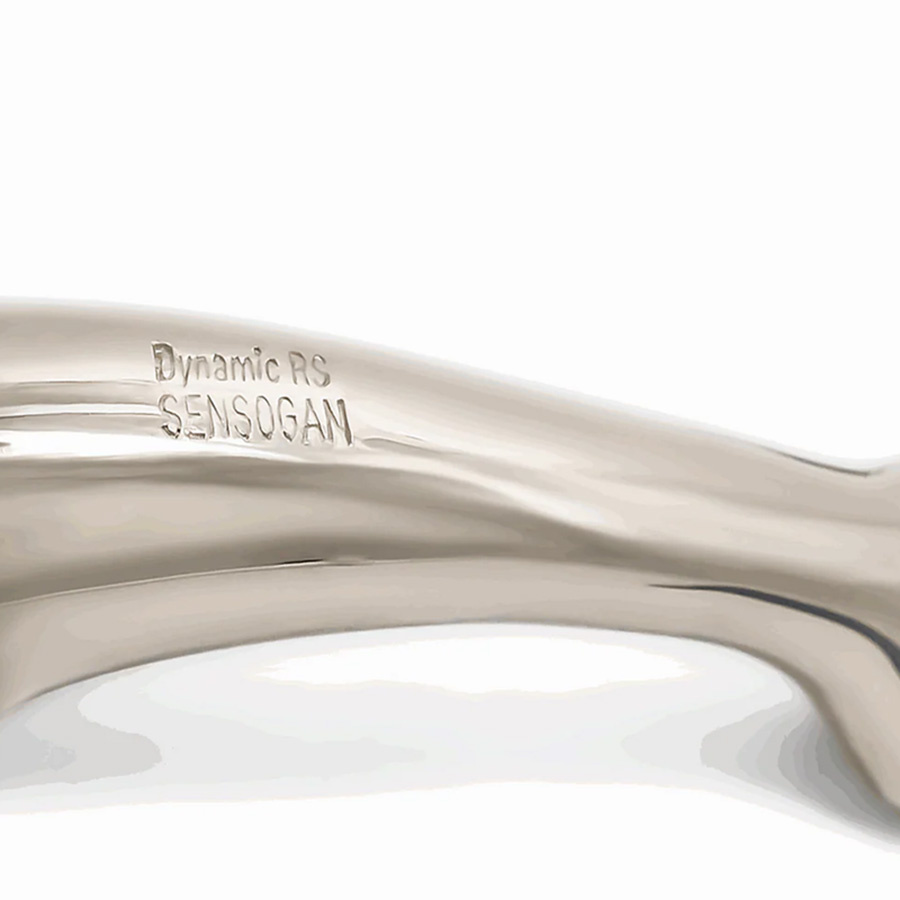 Wędzidło oliwkowe pojedynczo łamane Dynamic RS Sensogan Ø55mm