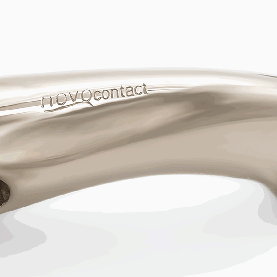 Wędzidło podwójnie łamane Novocontact Sensogan Ø55mm