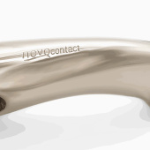 Wędzidło oliwkowe podwójnie łamane Novocontact Sensogan D-Ring Ø55mm Wędzidło oliwkowe podwójnie łamane Novocontact Sensogan D-Ring Ø55mm