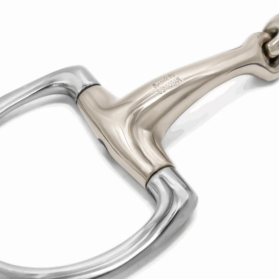 Wędzidło oliwkowe Dynamic RS Sensogan D-Ring Ø65mm